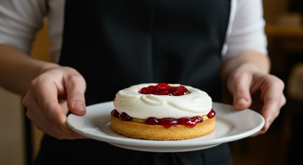 sliced pastry with frosting and jelly