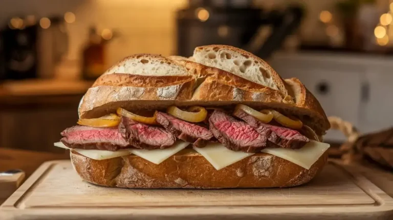 Crispy golden bread with melted cheese.