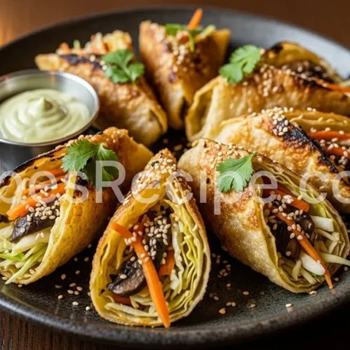 Crispy Cabbage Wraps