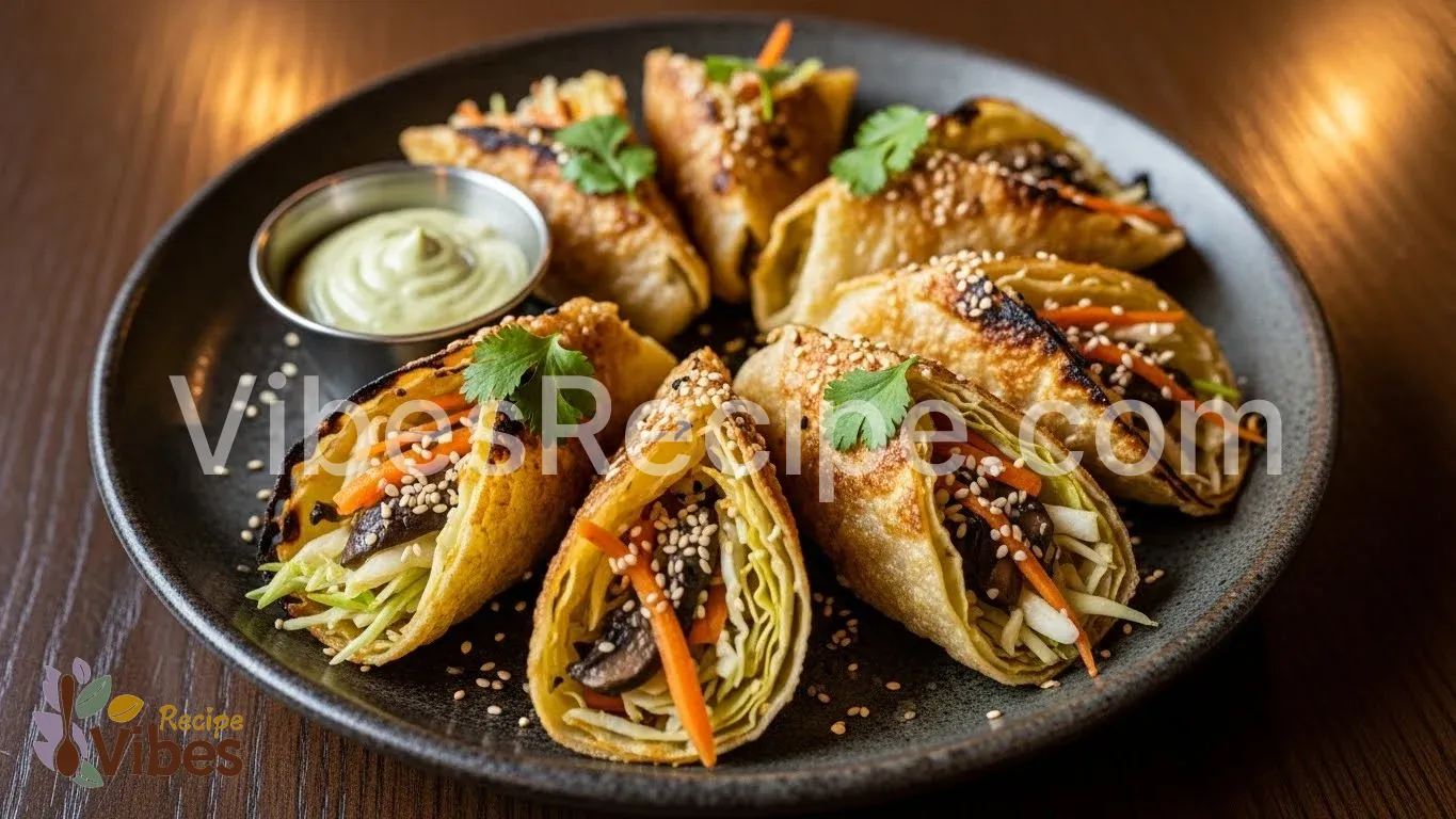 Crispy Cabbage Wraps