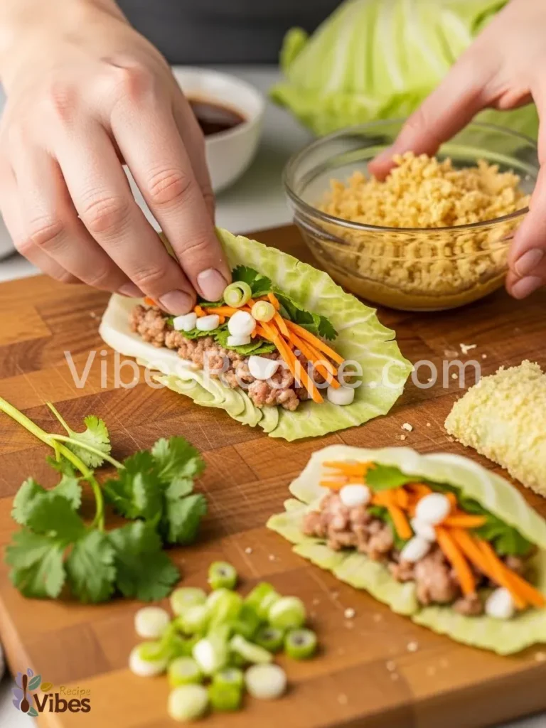 Crispy Cabbage Wraps