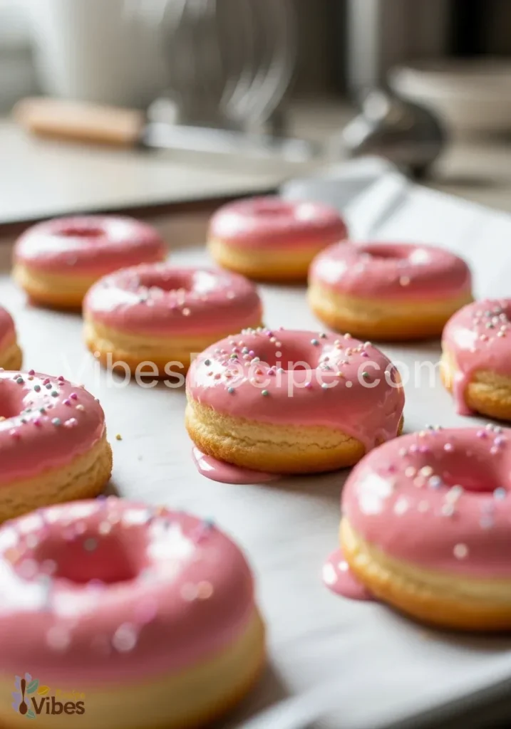 Pink Mini Donuts
