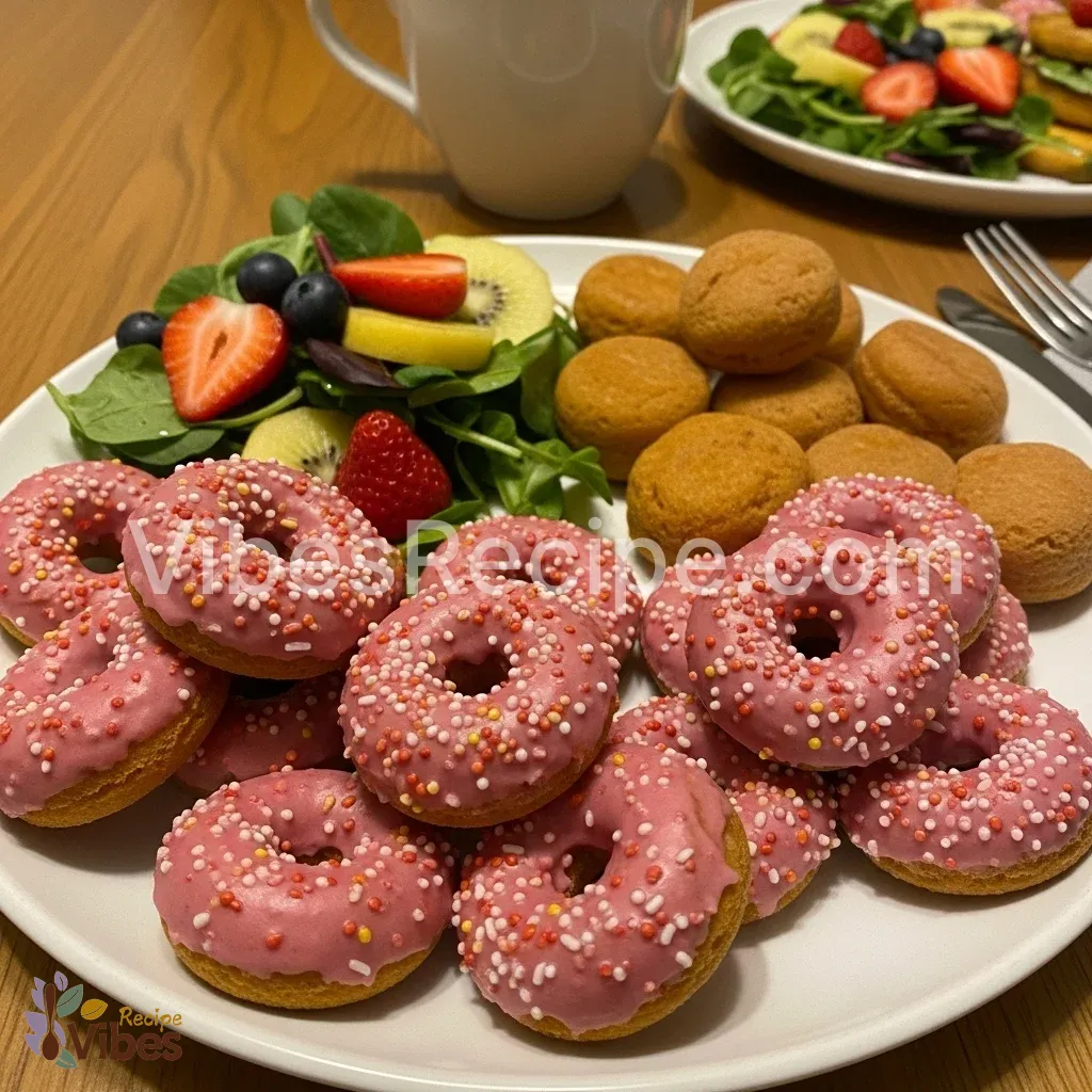 Pink Mini Donuts