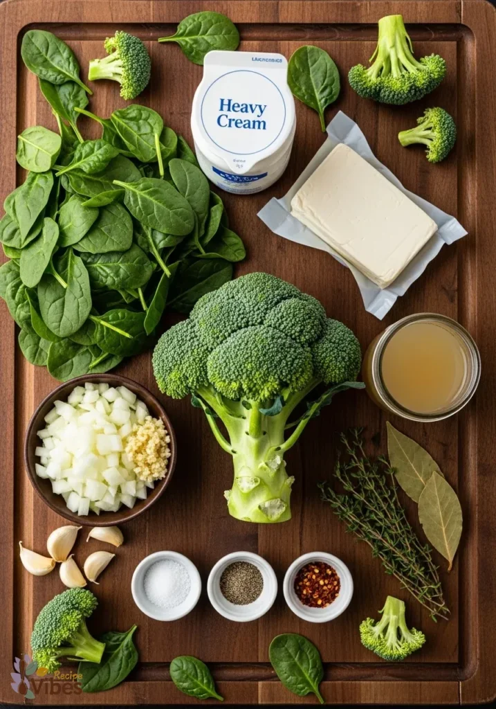 Keto Broccoli Spinach Soup Recipe