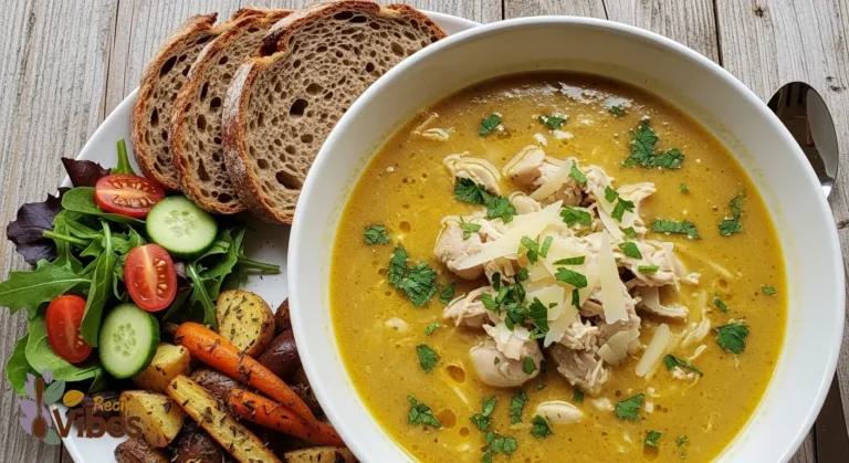 Garlic Parmesan Chicken Soup Recipe