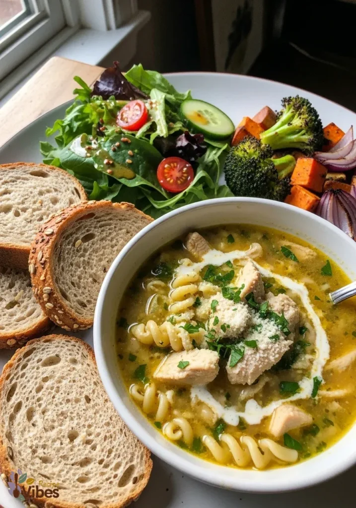 Garlic Parmesan Chicken Soup Recipe