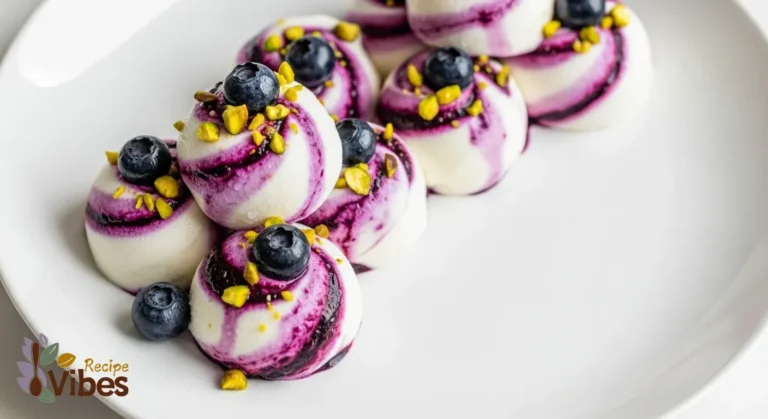 Blueberry Greek Yogurt Bites | Healthy Morning Bites Snack