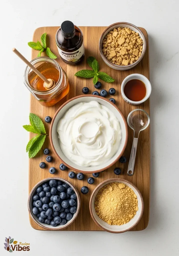Blueberry Greek Yogurt Bites | Healthy Morning Bites Snack
