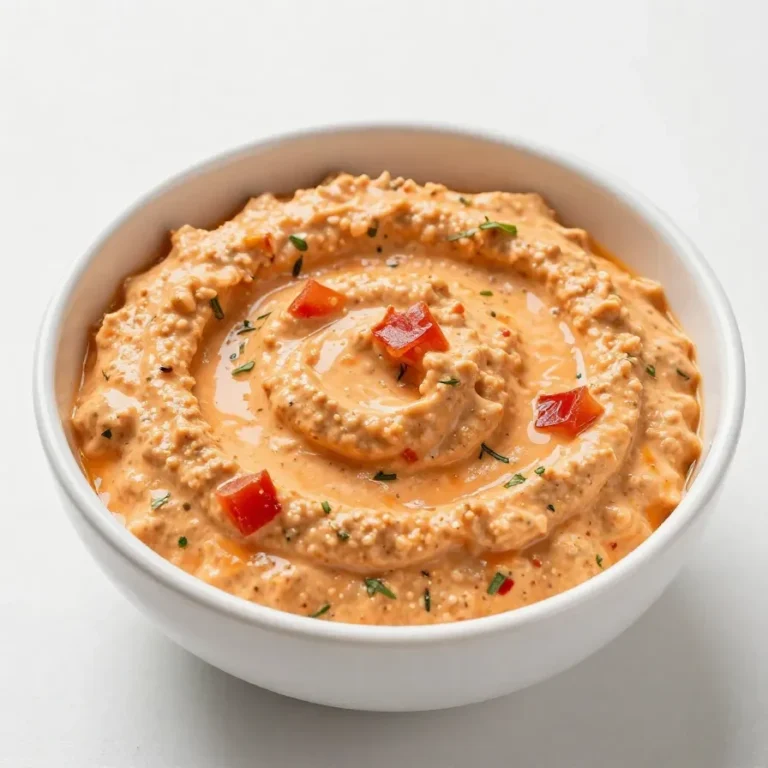 A bowl of creamy Rotel dip served with tortilla chips on a wooden table.