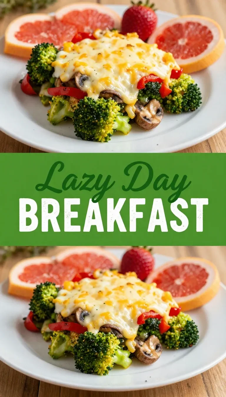 A cozy breakfast spread featuring pancakes, scrambled eggs, and fresh orange juice on a wooden table.