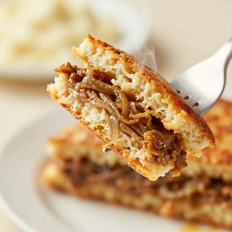 A crockpot filled with tender beef slices for a French dip sandwich recipe.
