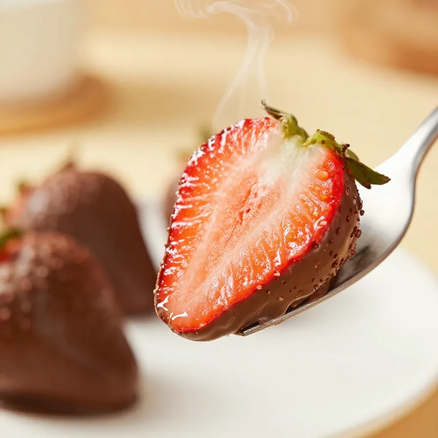 A gift box of chocolate-covered strawberries decorated for Father's Day.