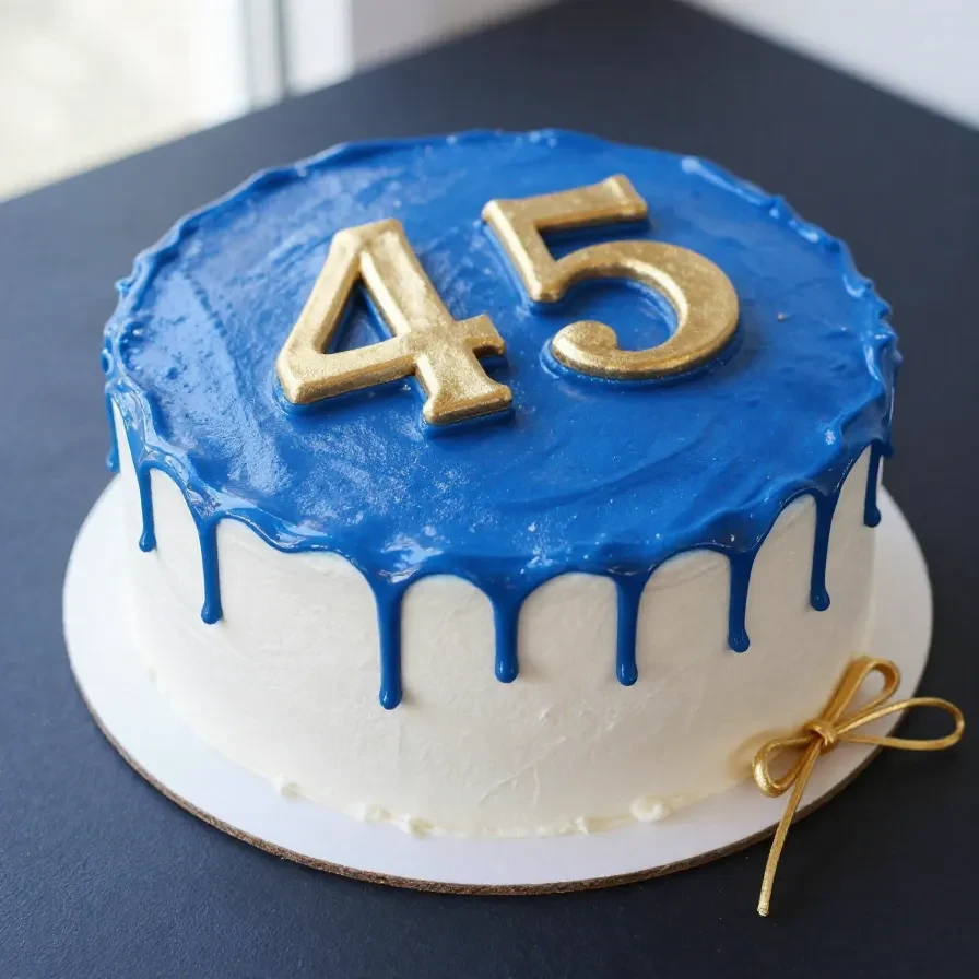A festive cake decorated for Charters Day celebration with colorful icing and candles.
