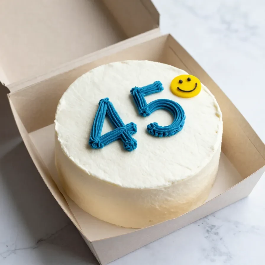 A beautifully crafted Father's Day bento cake with 'Best Dad Ever' written on top.