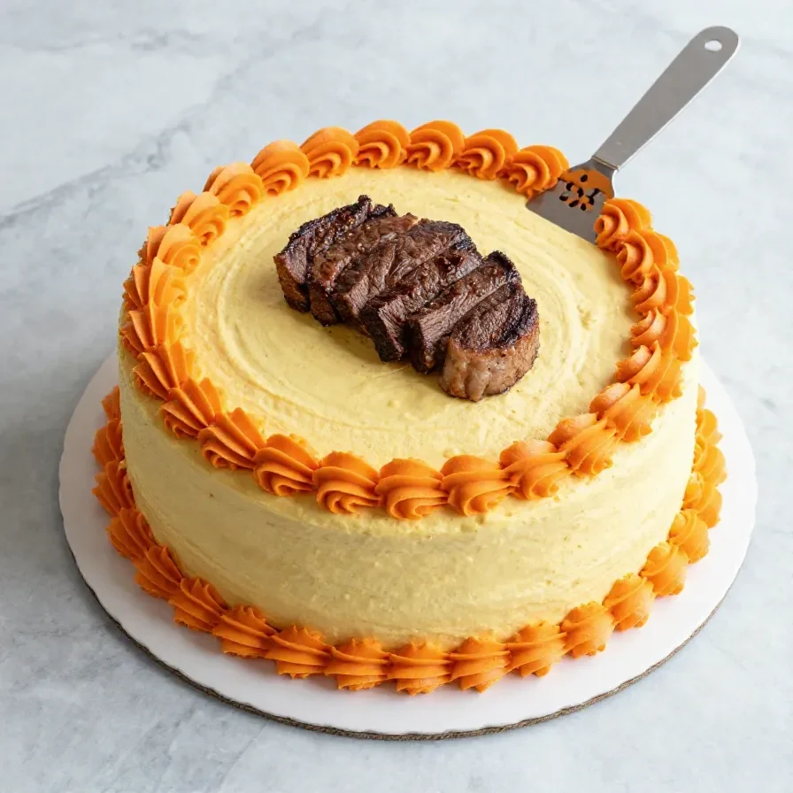 A beautifully decorated Father's Day cake with 'Happy Father's Day' written in icing.